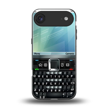 Qwerty Keypad back phone cover | glass case for iphone air