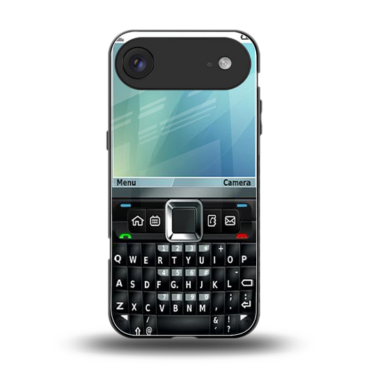 Qwerty Keypad back phone cover | glass case for iphone air