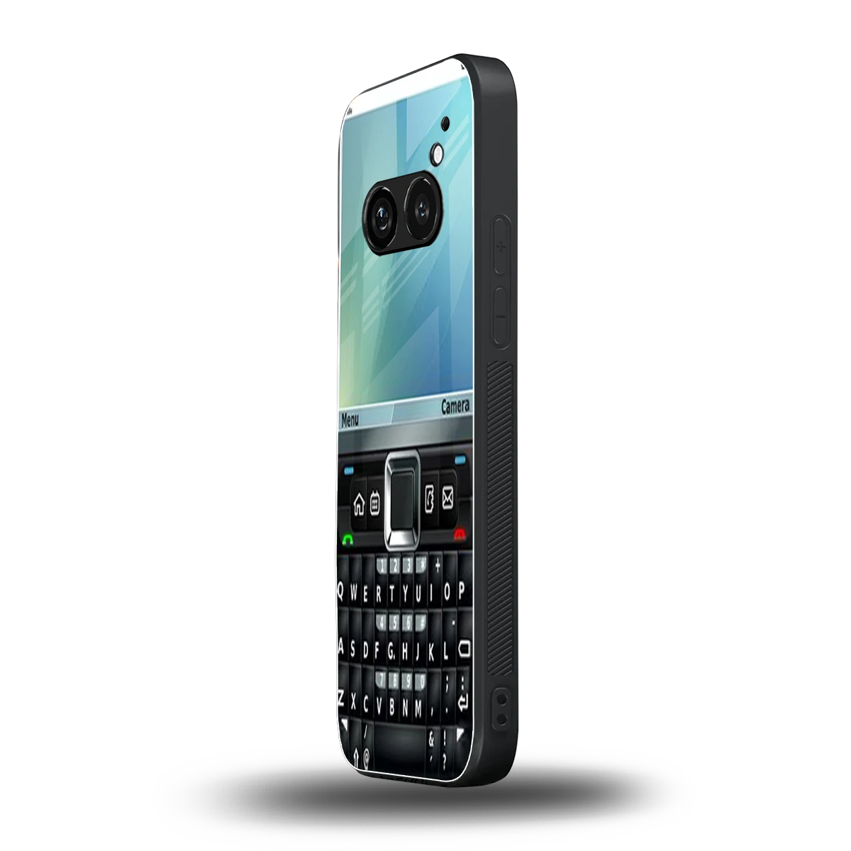 Qwerty Keypad nothing phone 2a mobile cover | shockproof glass phone case