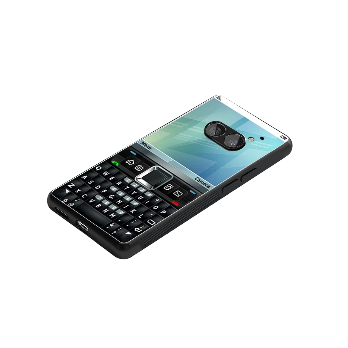 Qwerty Keypad stylish phone case for nothing phone 2a plus | glossy glass and slim fit