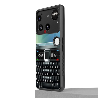 Qwerty Keypad nothing phone 3 mobile cover | shockproof glass phone case