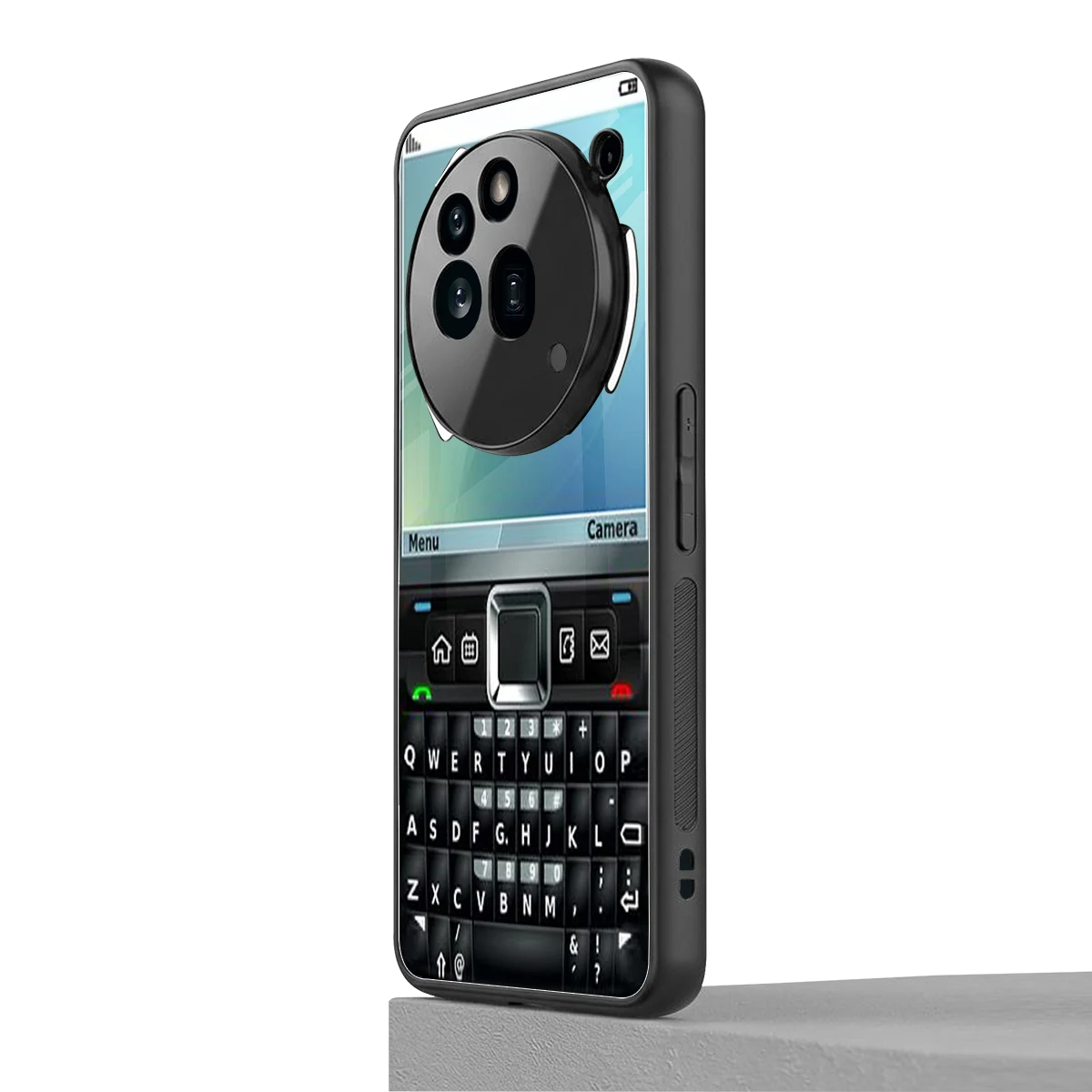 Qwerty Keypad nothing phone 3a pro mobile cover | shockproof glass phone case