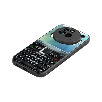 Qwerty Keypad stylish phone case for nothing phone 3a pro | glossy glass and slim fit