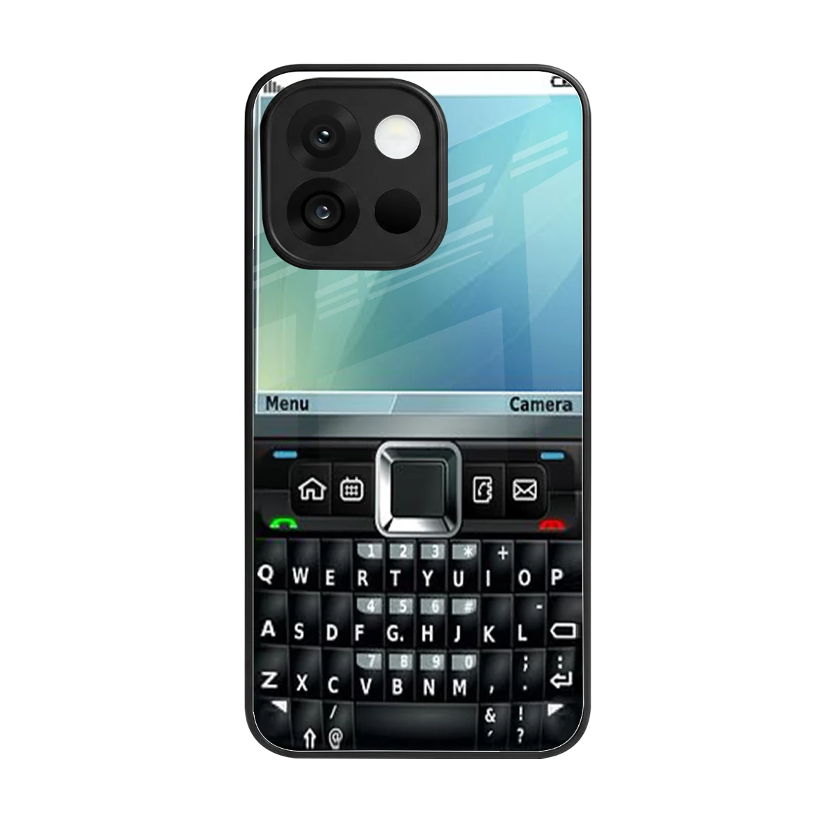 Qwerty Keypad back phone cover | glass case for oneplus 13s
