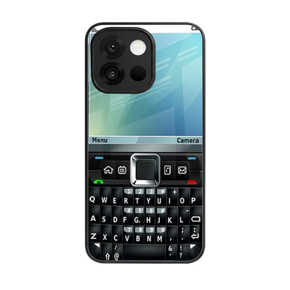Qwerty Keypad back phone cover | glass case for oneplus 13s