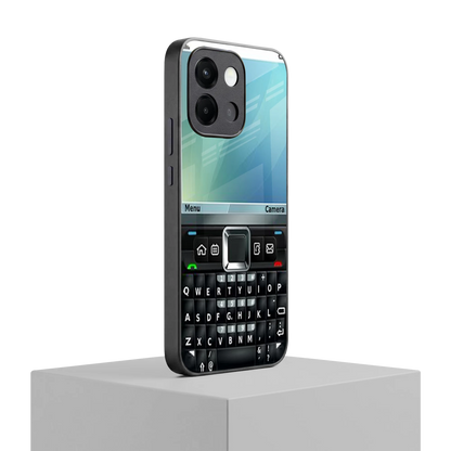 Qwerty Keypad oneplus 13s mobile cover | shockproof glass phone case