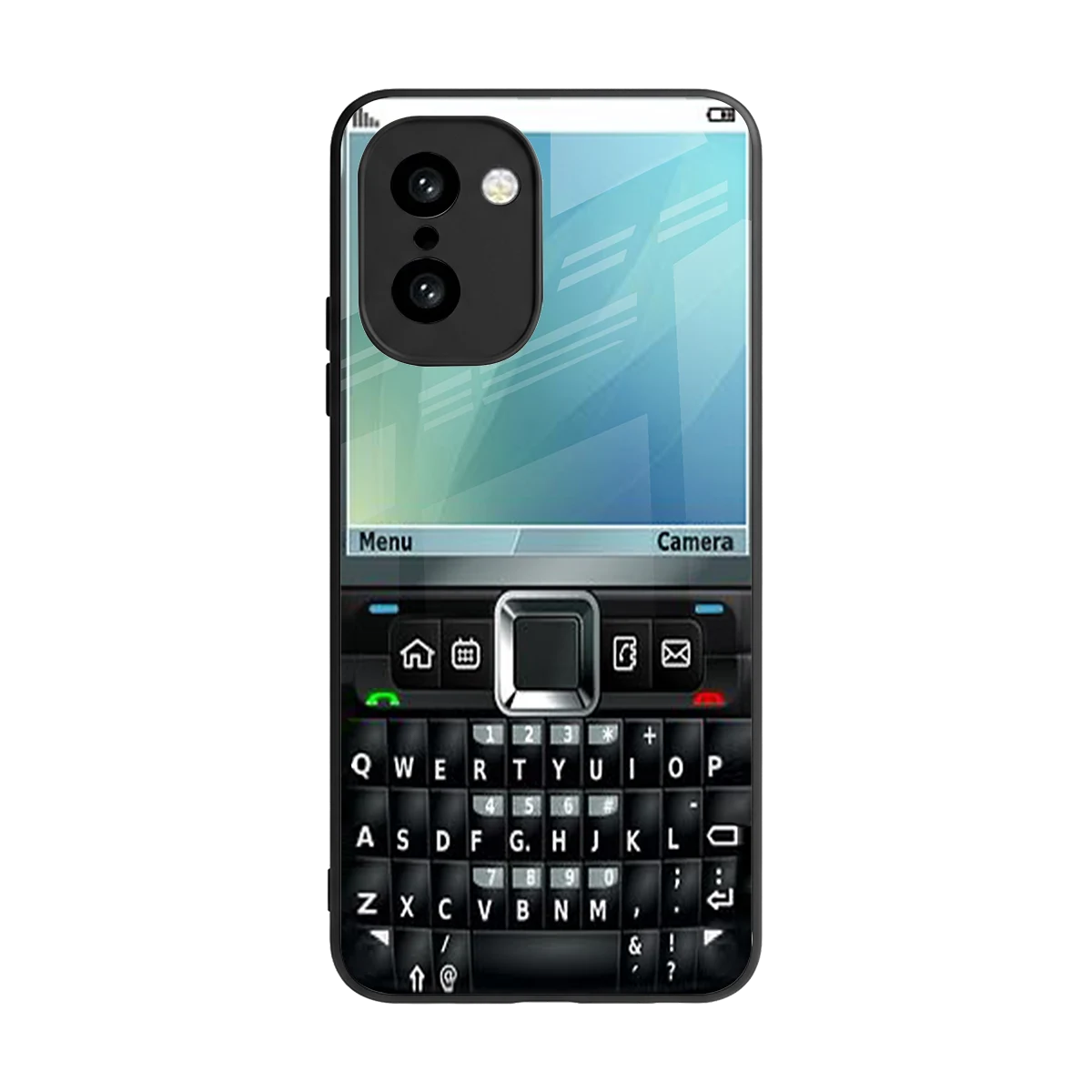 Qwerty Keypad back phone cover | glass case for oneplus 15r