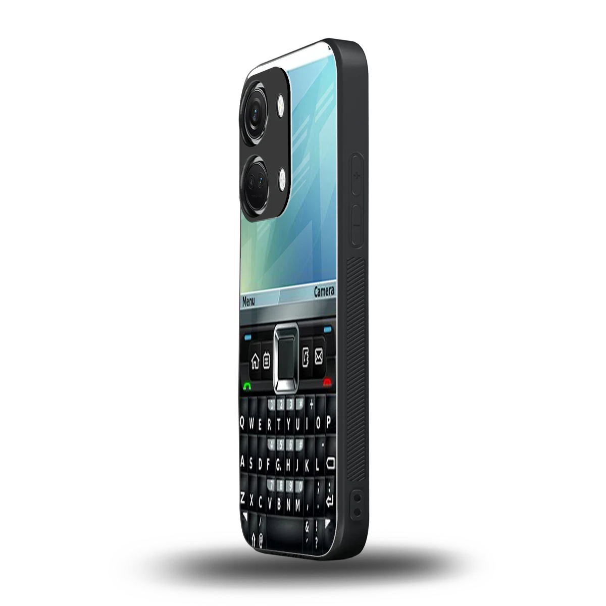 Qwerty Keypad oneplus nord 3 mobile cover | shockproof glass phone case