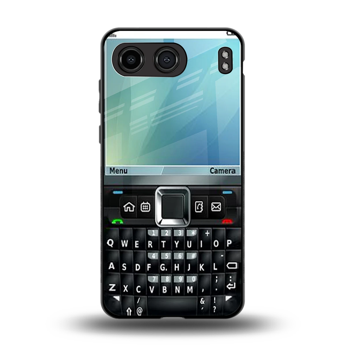 Qwerty Keypad back phone cover | glass case for oneplus nord 4