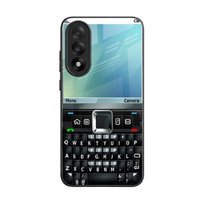 Qwerty Keypad back phone cover | glass case for oneplus nord 5