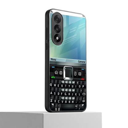 Qwerty Keypad oneplus nord 5 mobile cover | shockproof glass phone case