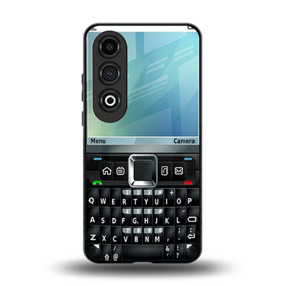Qwerty Keypad back phone cover | glass case for oneplus nord ce 4