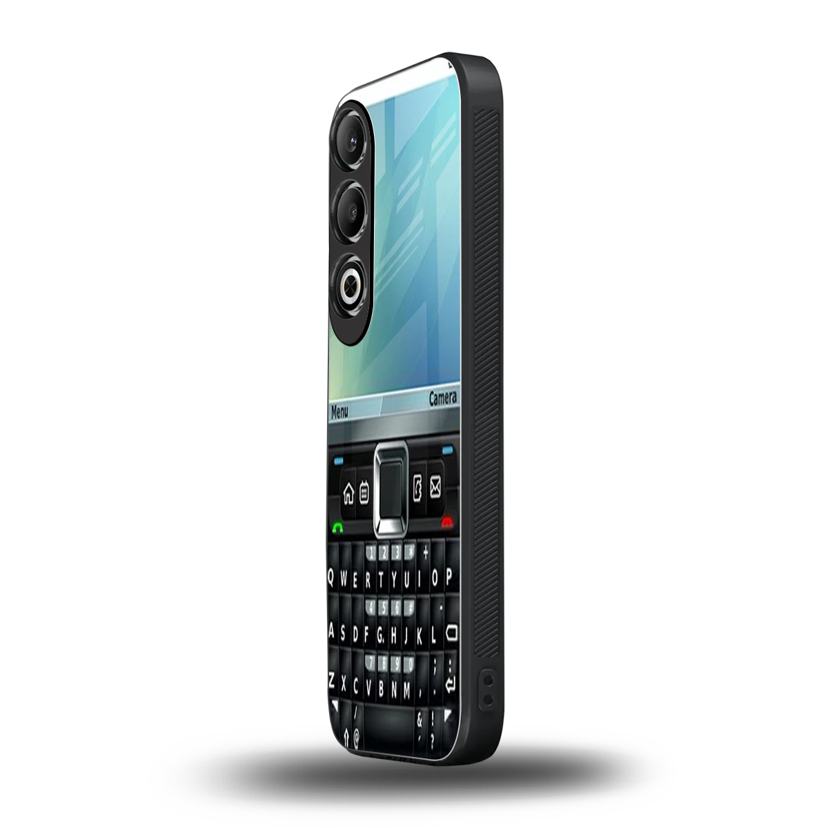 Qwerty Keypad oneplus nord ce 4 mobile cover | shockproof glass phone case