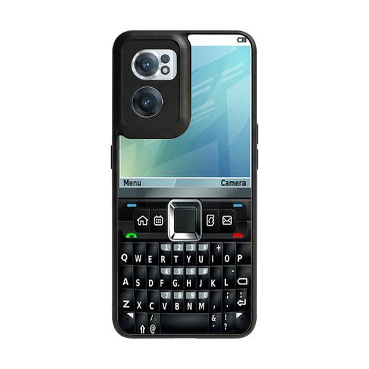 Qwerty Keypad back phone cover | glass case for oneplus nord ce 2