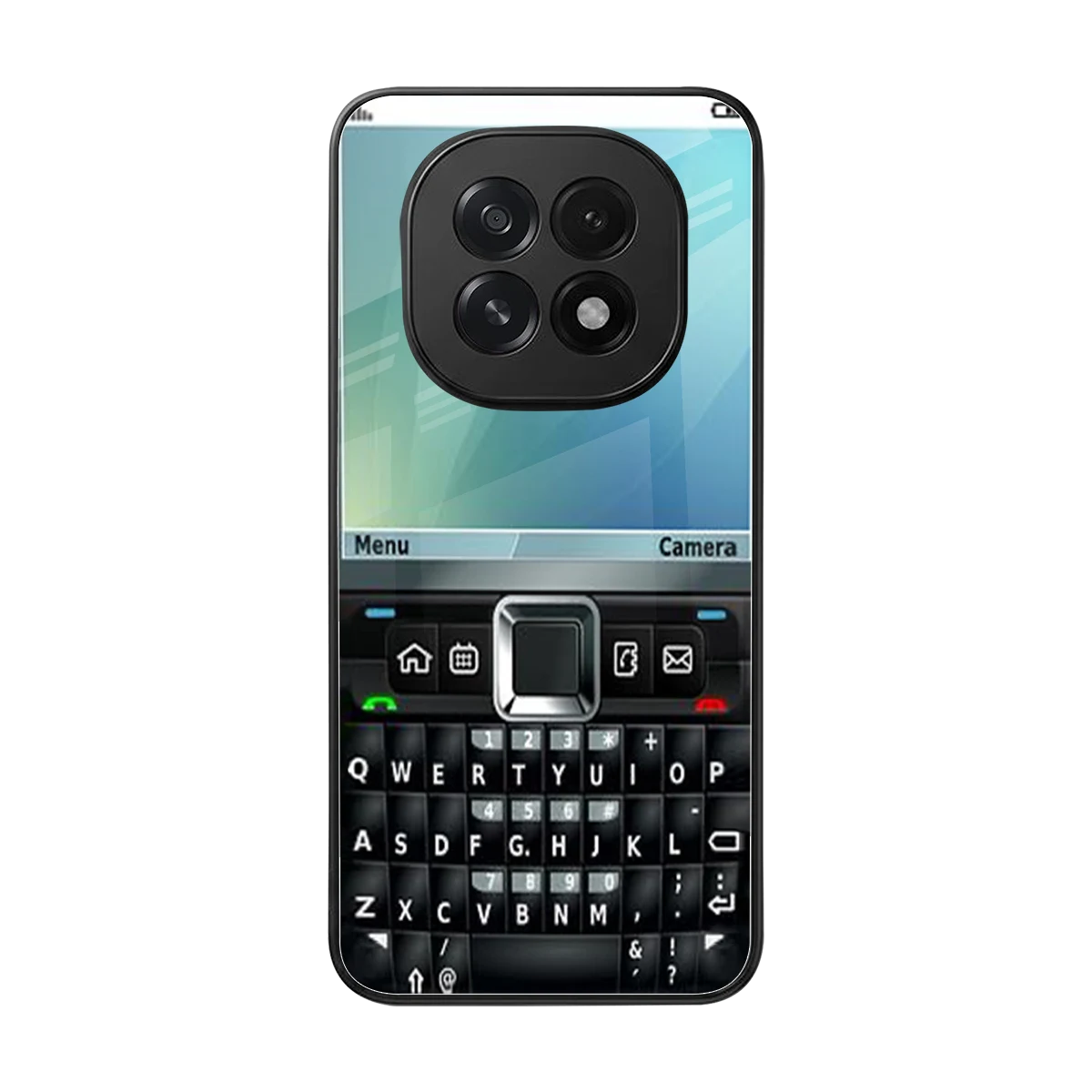 Qwerty Keypad back phone cover | glass case for oppo f29 5g