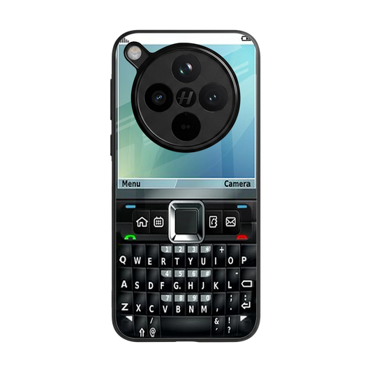 Qwerty Keypad back phone cover | glass case for oppo find x8
