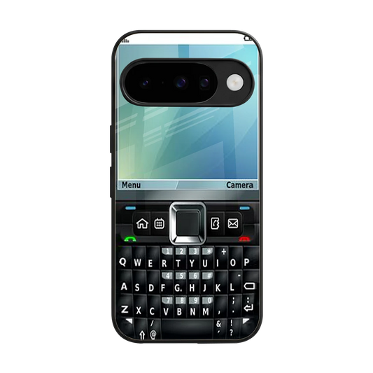 Qwerty Keypad back phone cover | glass case for google pixel 10