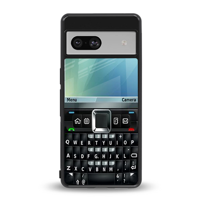 Qwerty Keypad back phone cover | glass case for google pixel 7