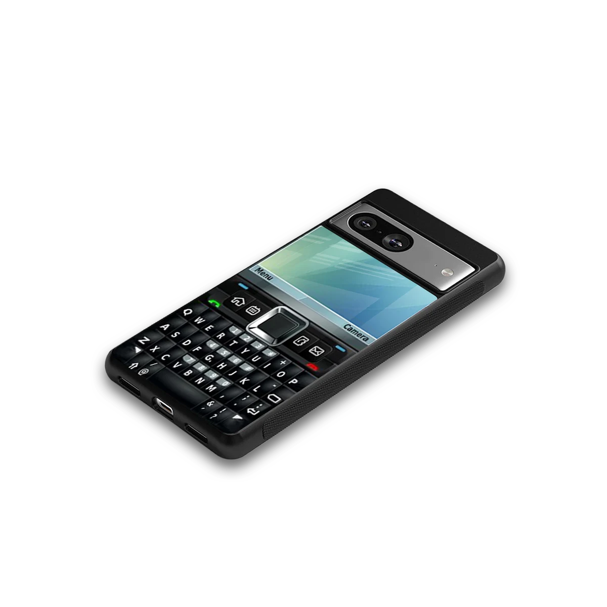 Qwerty Keypad google pixel 8 mobile cover | shockproof glass phone case