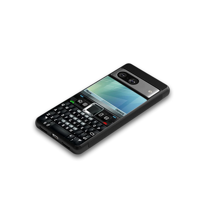 Qwerty Keypad google pixel 8 mobile cover | shockproof glass phone case