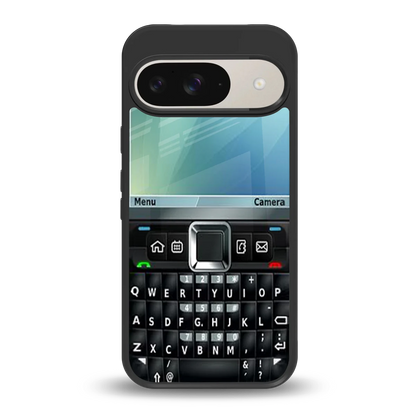 Qwerty Keypad back phone cover | glass case for google pixel 9