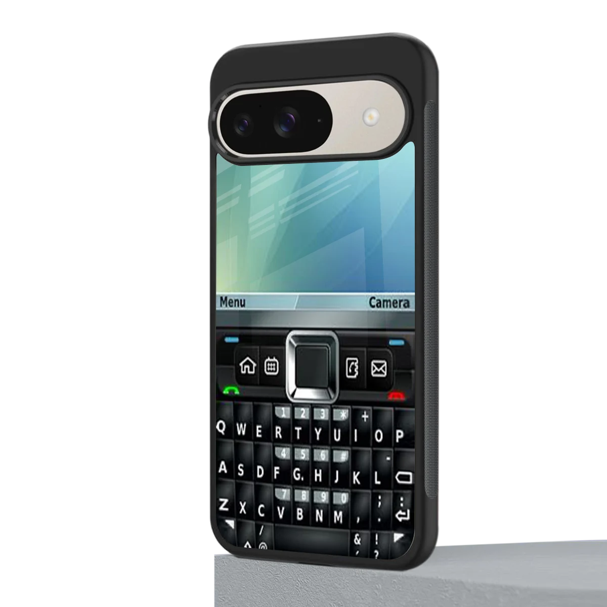 Qwerty Keypad google pixel 9 mobile cover | shockproof glass phone case
