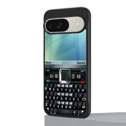 Qwerty Keypad google pixel 9 mobile cover | shockproof glass phone case