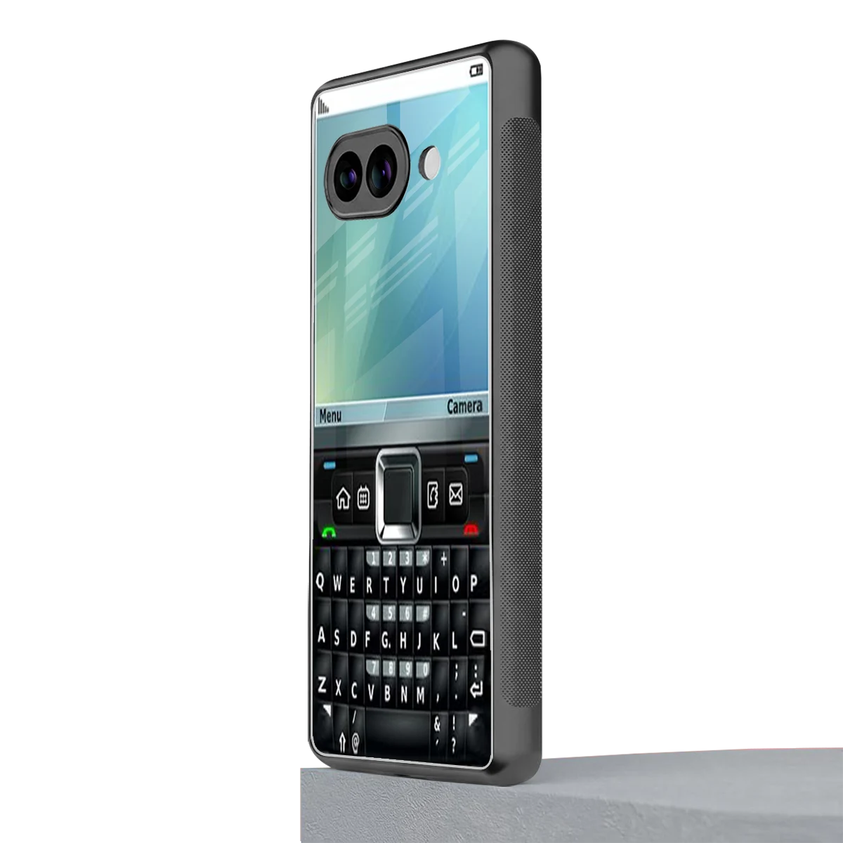 Qwerty Keypad google pixel 10a mobile cover | shockproof glass phone case
