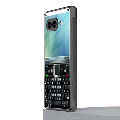 Qwerty Keypad google pixel 10a mobile cover | shockproof glass phone case