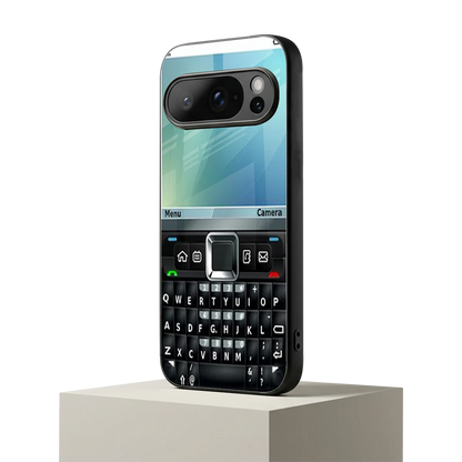 Qwerty Keypad google pixel 10 pro mobile cover | shockproof glass phone case