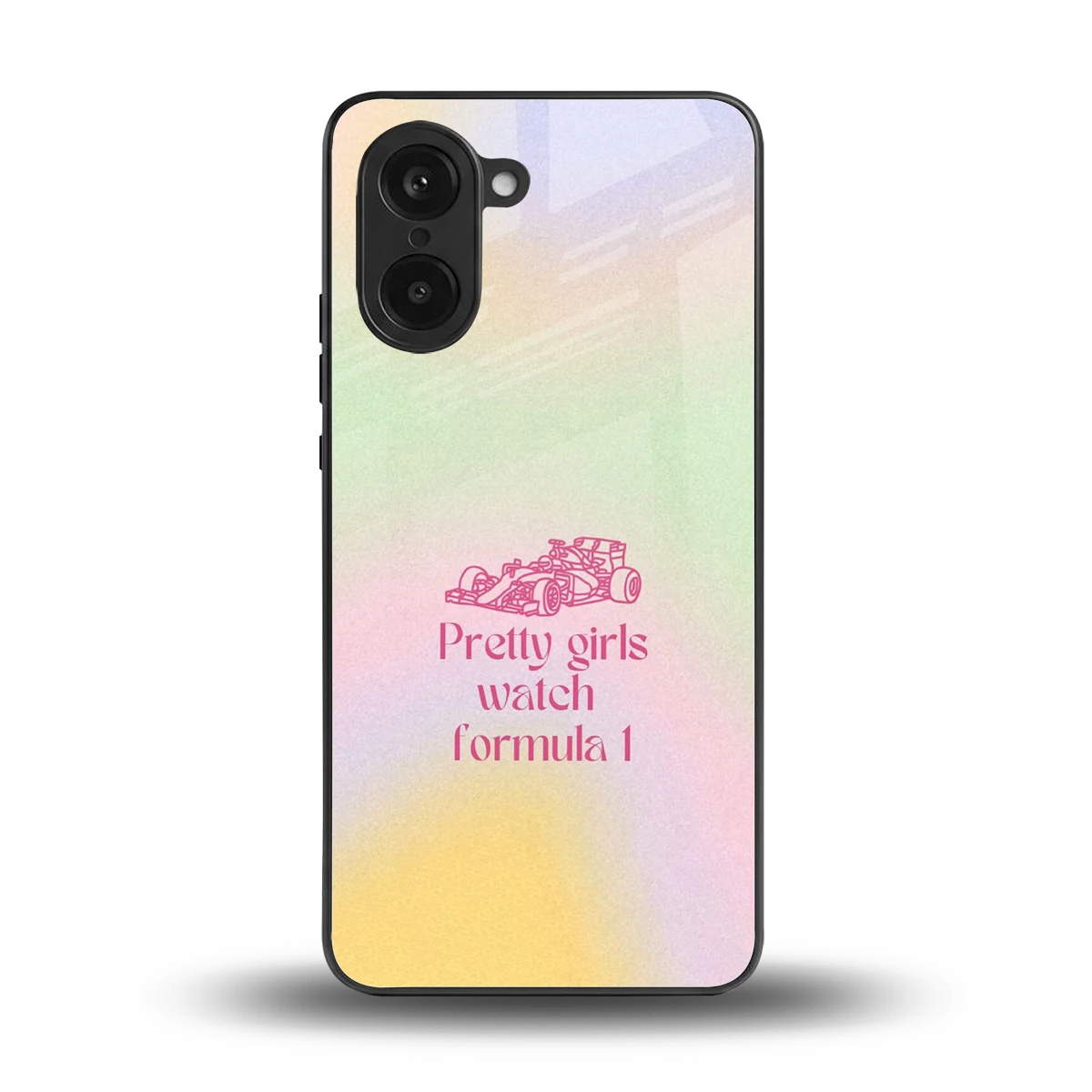 Race Chic back phone cover | glass case for oneplus nord ce5 5g