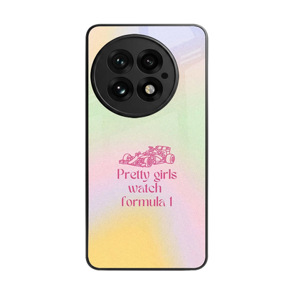 Race Chic back phone cover | glass case for oneplus 13