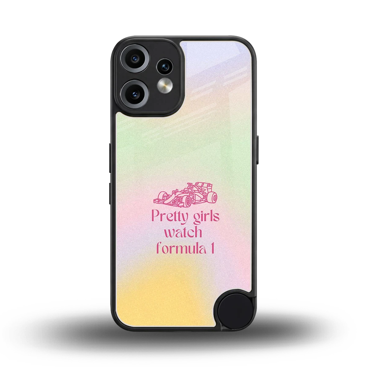 Race Chic back phone cover | glass case for cmf nothing phone 2 pro