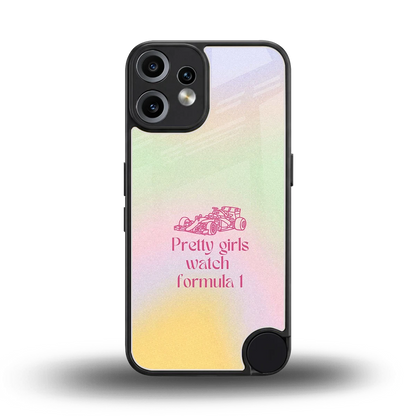 Race Chic back phone cover | glass case for cmf nothing phone 2 pro