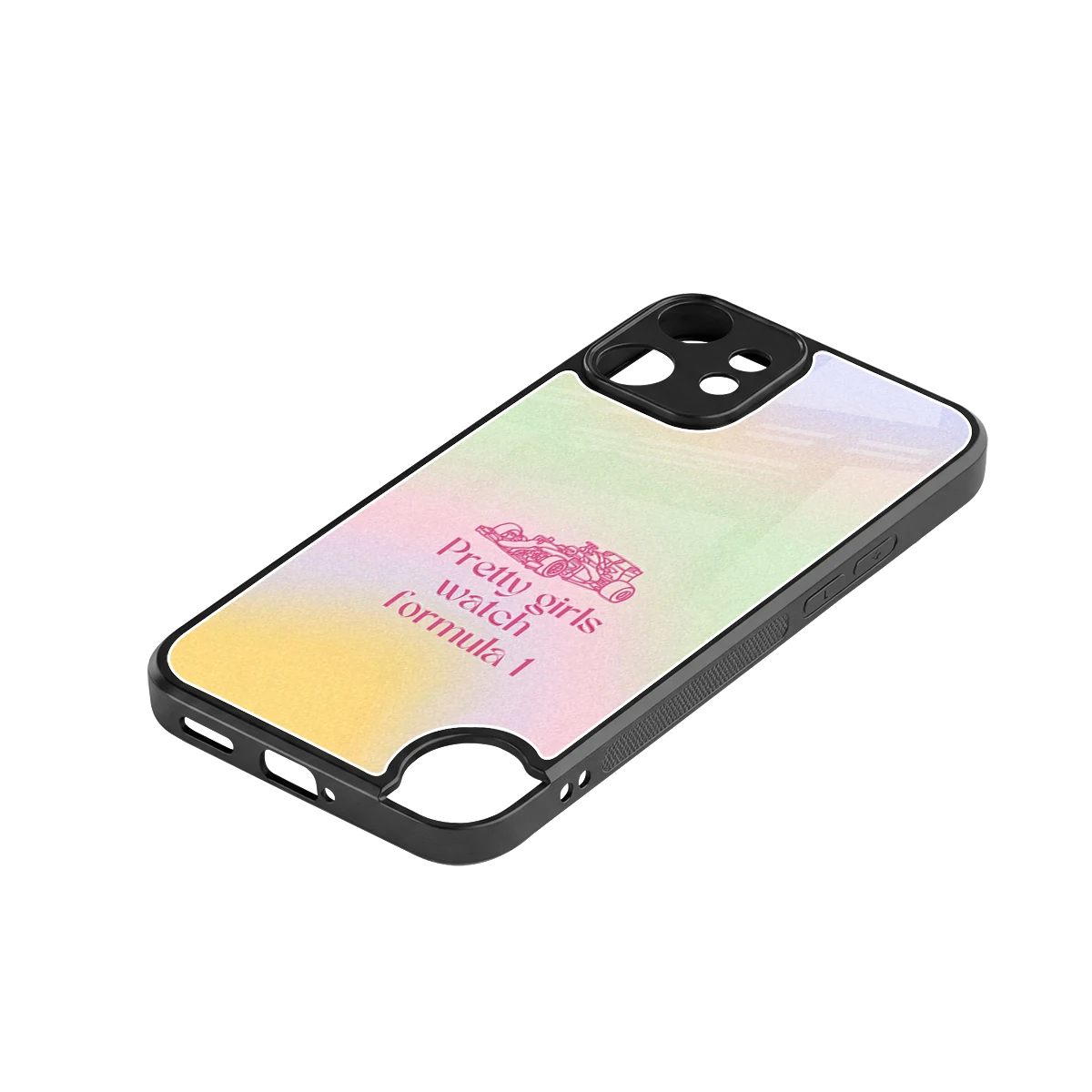 Race Chic stylish phone case for cmf nothing phone 2 pro | glossy glass and slim fit