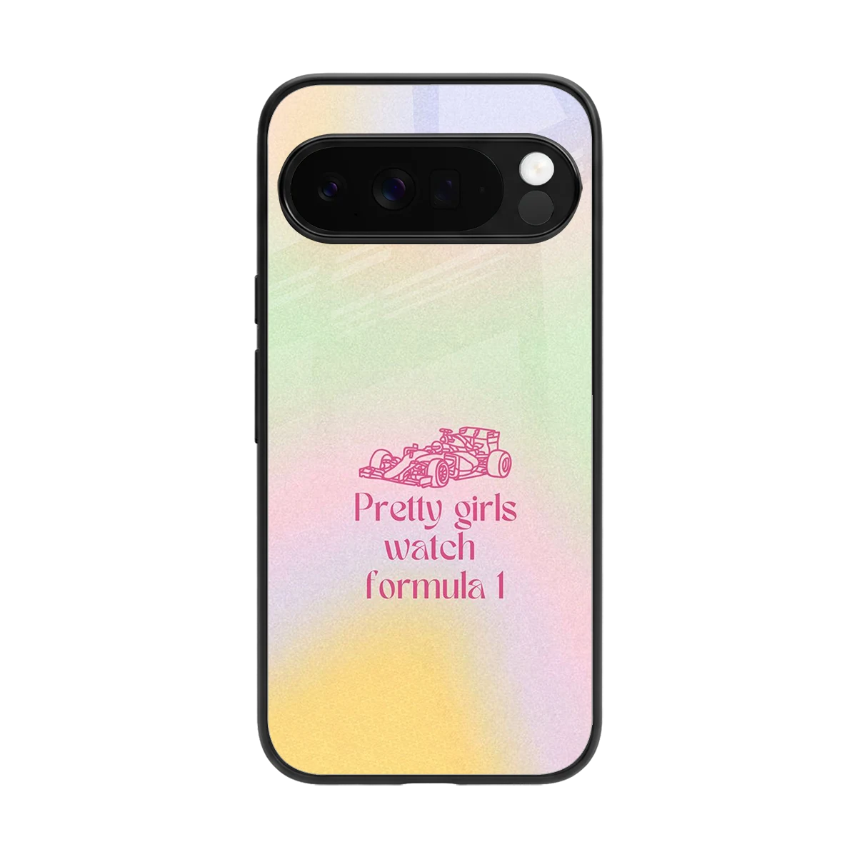 Race Chic back phone cover | glass case for google pixel 10 pro xl