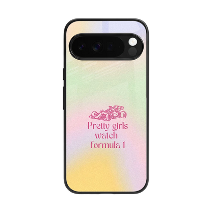 Race Chic back phone cover | glass case for google pixel 10 pro xl