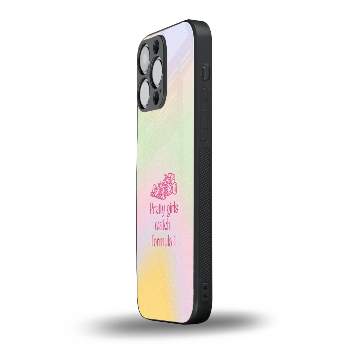 Race Chic iphone 16 pro max mobile cover | shockproof glass phone case