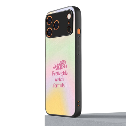Race Chic iphone 17 pro max mobile cover | shockproof glass phone case