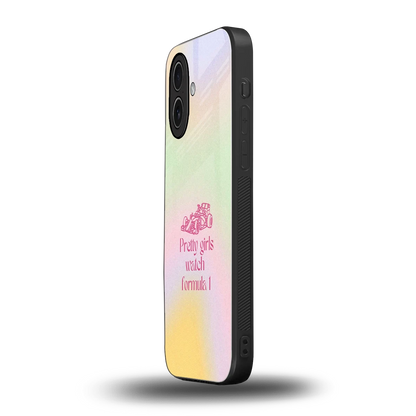 Race Chic iphone 17 mobile cover | shockproof glass phone case