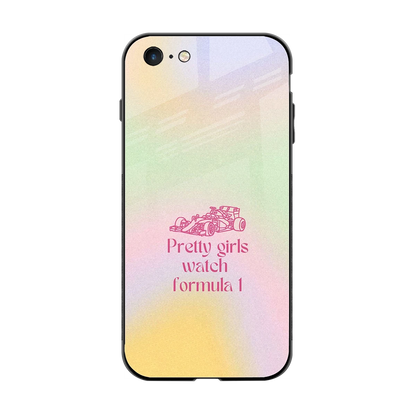 Race Chic back phone cover | glass case for iphone 6s