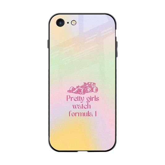 Race Chic back phone cover | glass case for iphone 7