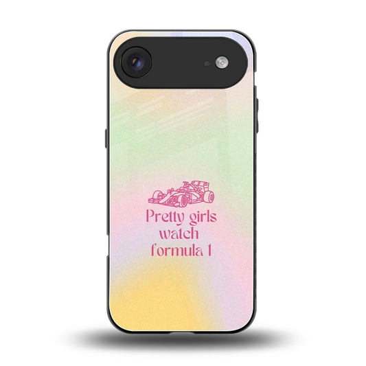 Race Chic back phone cover | glass case for iphone air
