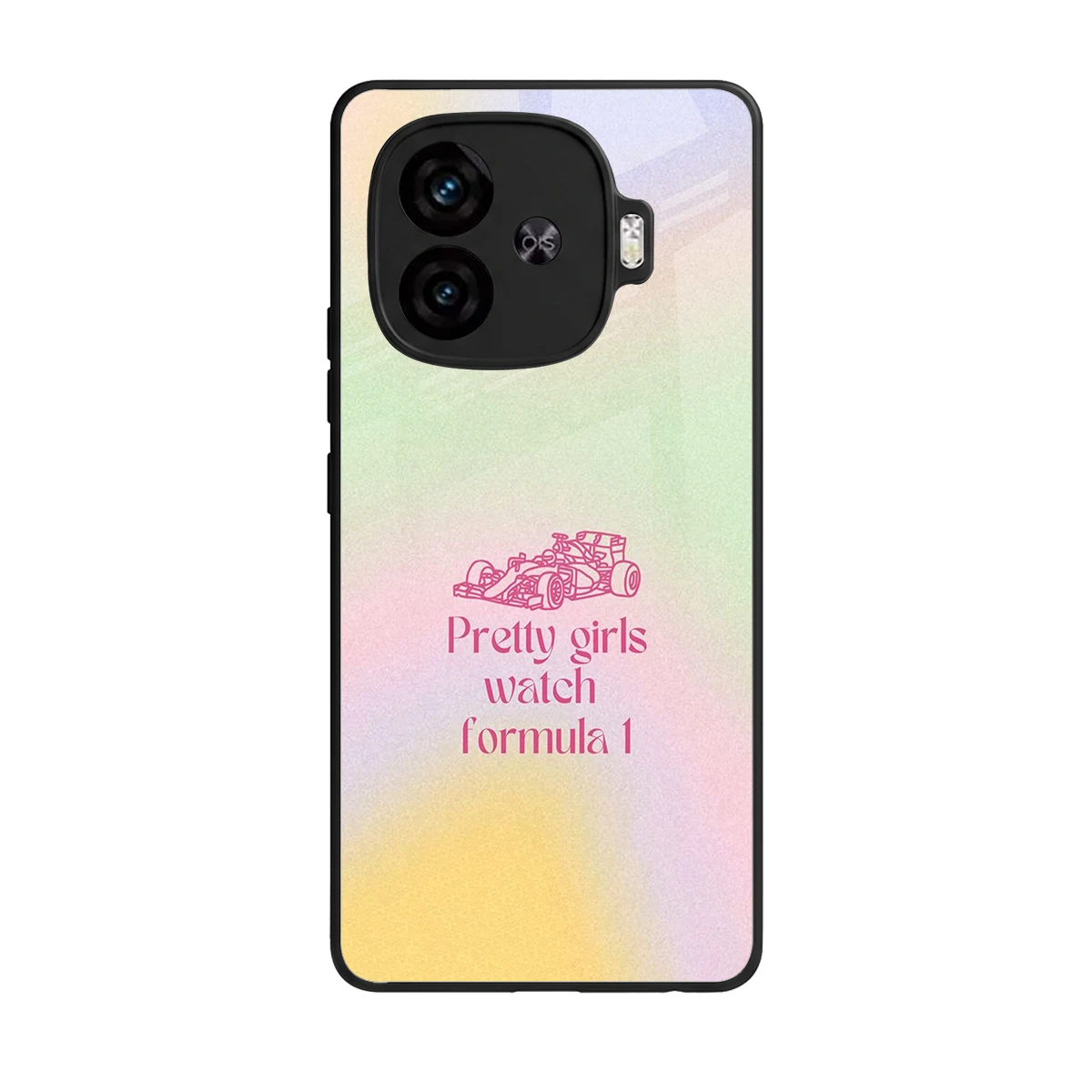 Race Chic back phone cover | glass case for iqoo neo 10r 5g