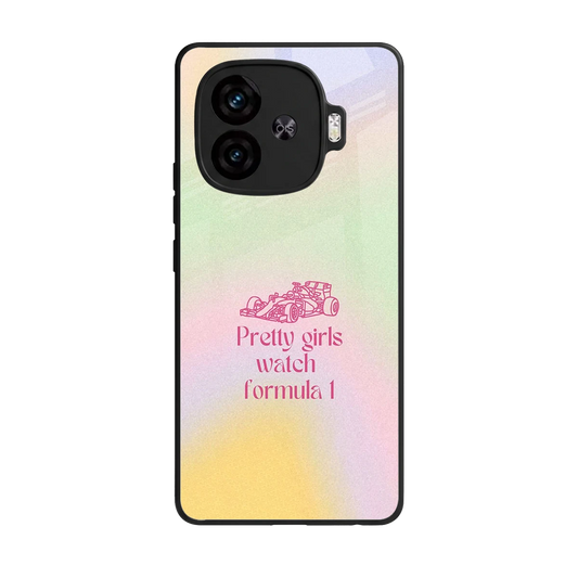 Race Chic back phone cover | glass case for iqoo neo 10r 5g
