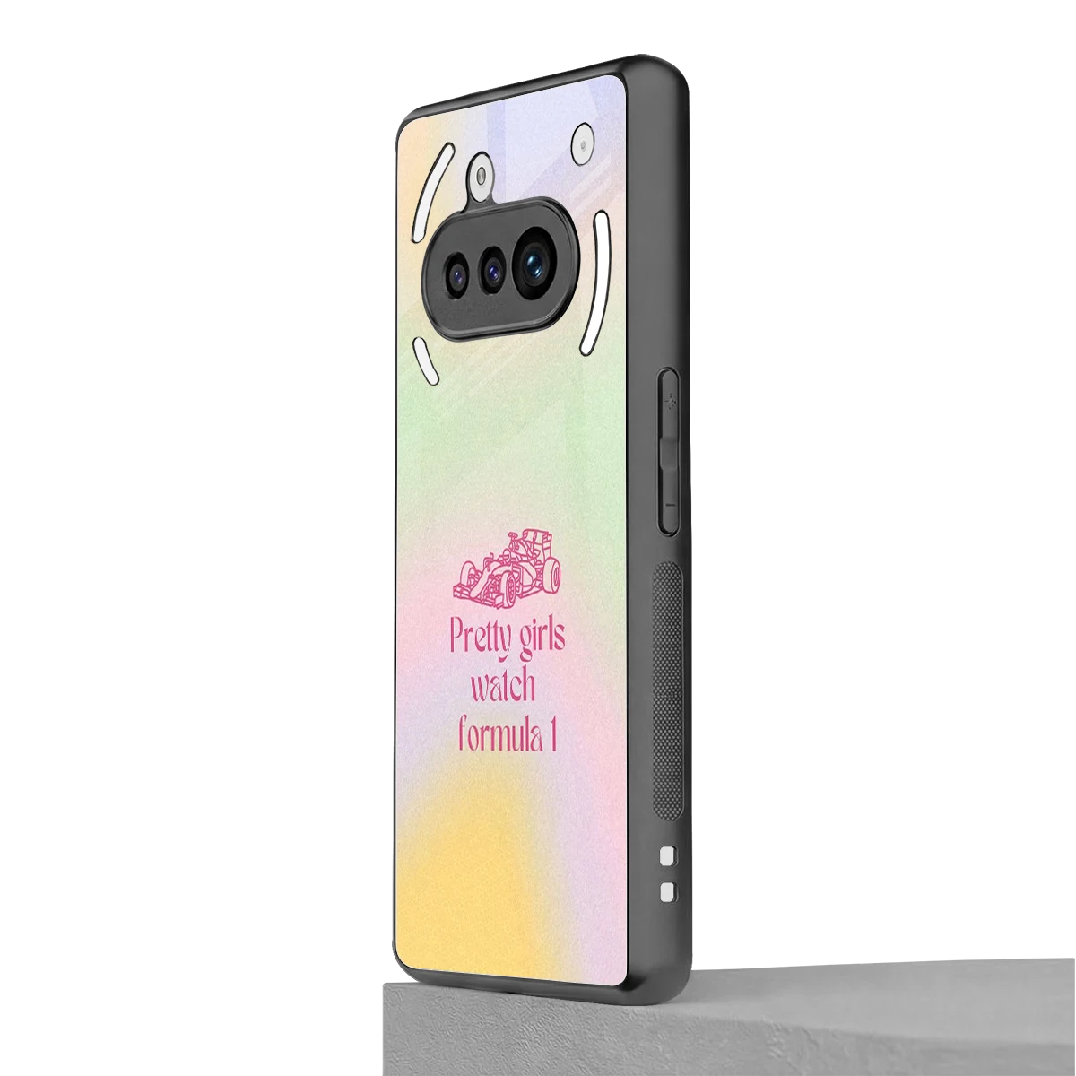 Race Chic nothing phone 3a mobile cover | shockproof glass phone case