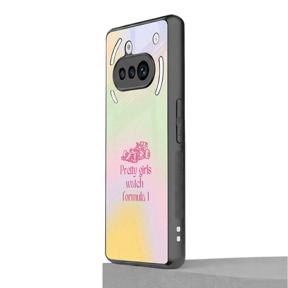 Race Chic nothing phone 3a mobile cover | shockproof glass phone case
