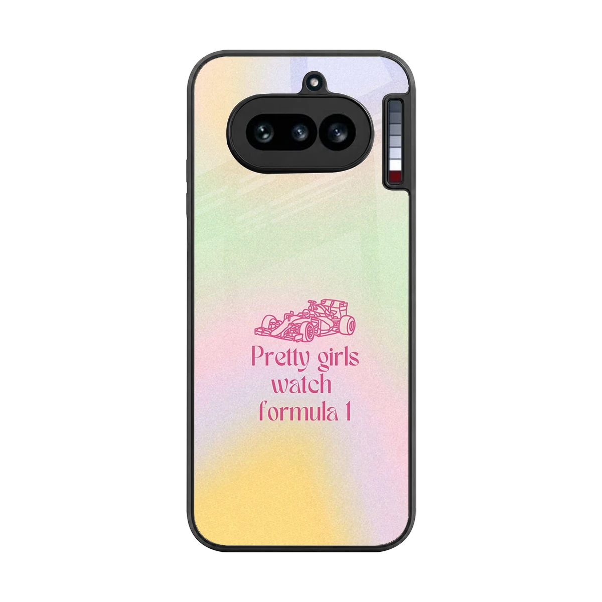 Race Chic back phone cover | glass case for nothing phone 4a