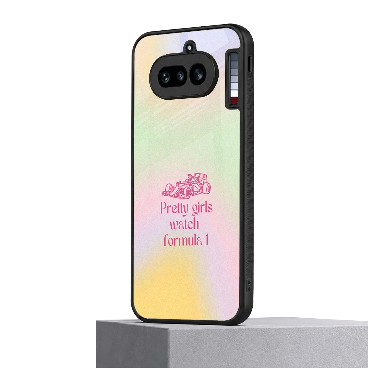 Race Chic nothing phone 4a mobile cover | shockproof glass phone case