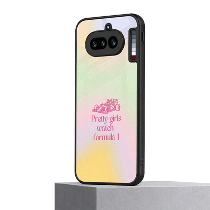 Race Chic nothing phone 4a mobile cover | shockproof glass phone case